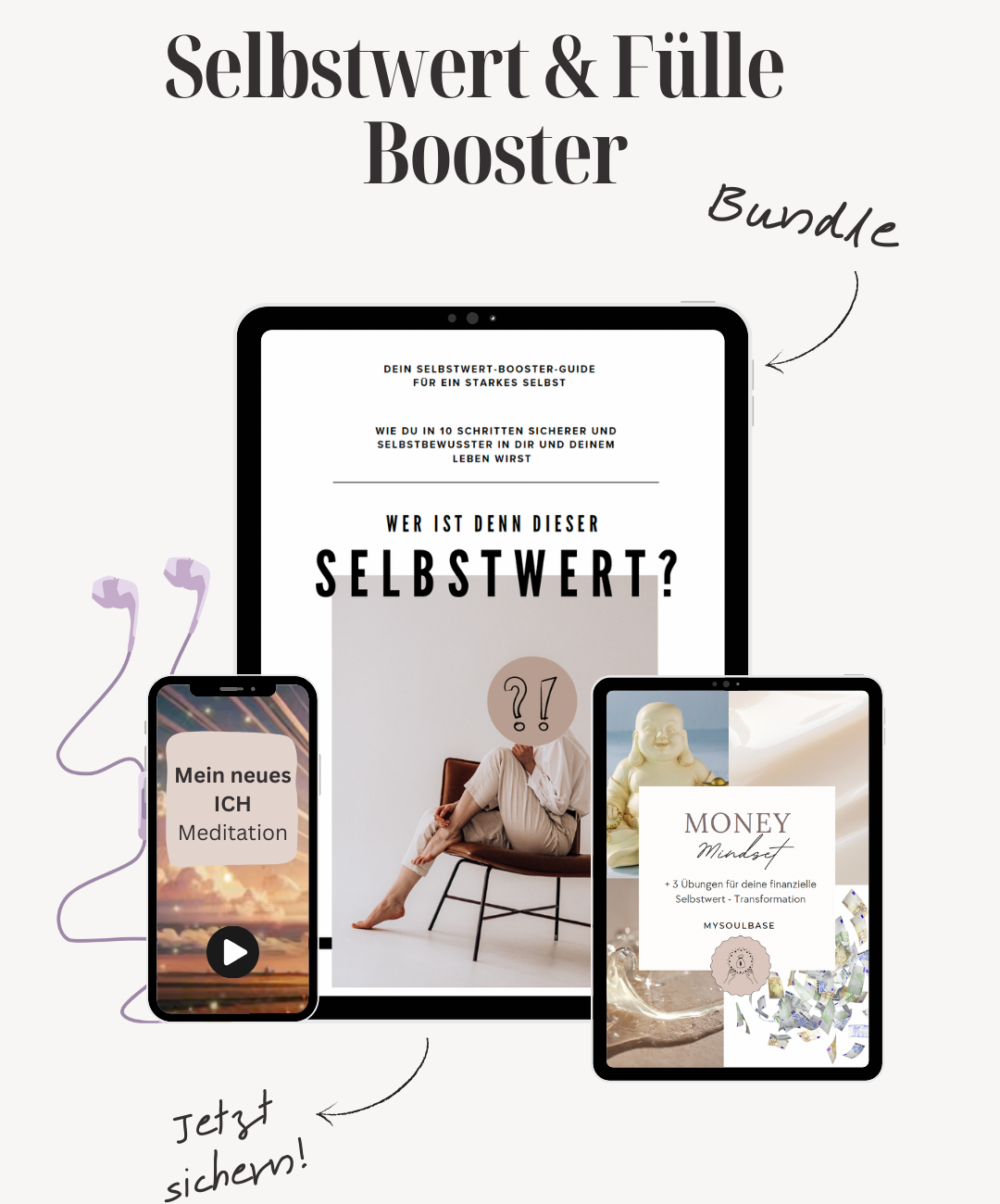 Selbstwert&Fülle-Booster-Bild Selbstwert Bundle E-Book